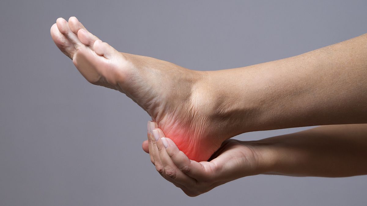 heel pain in soccer players